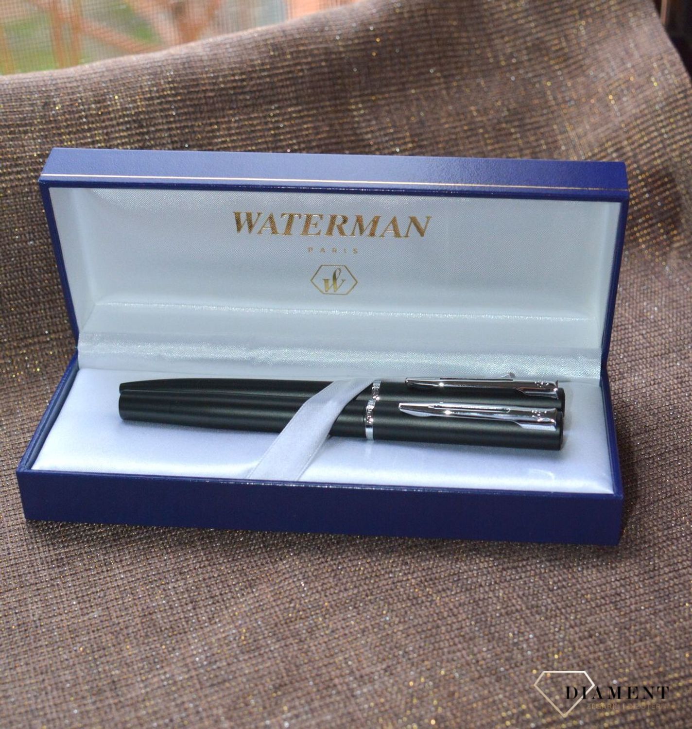 Zestaw Waterman Pióro Wieczne z długopisem DUOALLURE1. prezent dla nauczyciela. Grawer gratis, prezent dla doktora..jpg